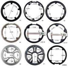 Bike Riding 36/40/42/44/46/48/52T Sprocket Cranksets Chainring Guard Protector