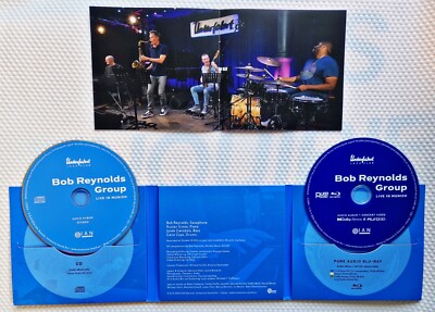 BOB REYNOLDS GROUP Live in München Pure Audio*Blu-ray & CD* ATMOS*AURO3D*VIDEO