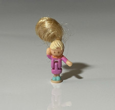 Vintage Polly Pocket 1995 Comb N Curl Salon - Polly Doll