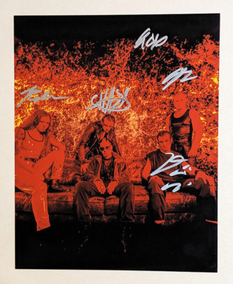 CODE ORANGE SIGNED 8x10 PHOTO above UNDERNEATH forever JAMI MORGAN +4 COA