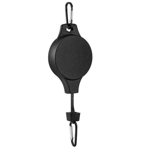 Retractable Plant Hanger Adjustable Pulley Hanging Planters Flower Basket Hook - Picture 2 of 12