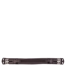 Dressur Ledersattelgurt von Premiere. Schwarz. 60 cm. NEU