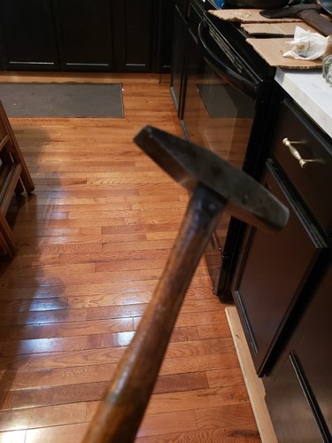 "Herrero remachado vintage Stanley 9 Cross Peen Tack Hammer 11,75" - Imagen 17 de 22