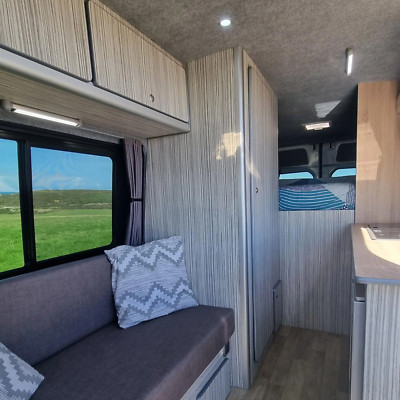 Mercedes Sprinter Premium 2 x Seitenscheibe, 1 x Scheunentor Gardine Van-X
