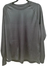 Cabela's Shirt Men's Black Sz Large Base Layer Long Sleeve