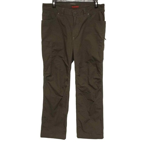 L.L.BEAN olive green FLEECE LINED 
