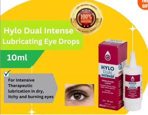 Hylo-Dual Intense Lubricating Eye Drops 10ml