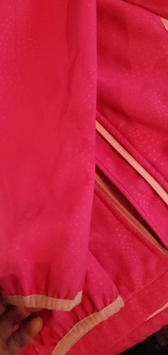 Girls Free Country Softshell Jacket Hooded Full Zip Pink 7-8 - Picture 4 of 8