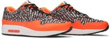 Make Offer Nike Men's Air Max 1 Premium Shoes Just Do It Orange UK 11 Jordan 3 4