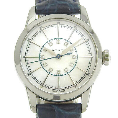 HAMILTON Railroad 12P Diamond White Shell Dial H403110 watch HAMILTON Railroad 12P Diamond White Shell Dial H403110 watch