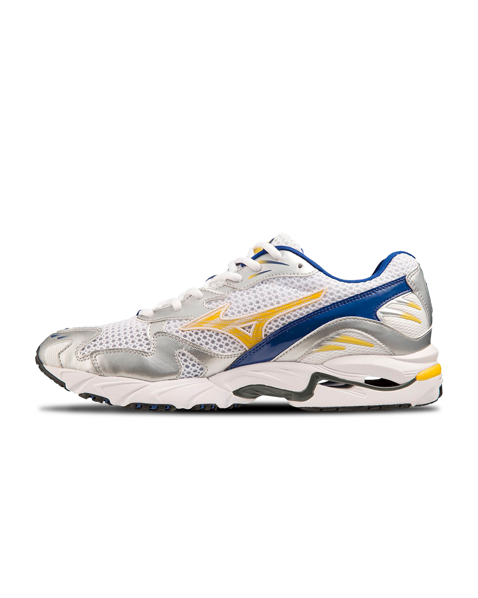 New Mizuno Wave Rider 10 Shoes Sneakers - White/ Mazarine Blue