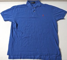 Polo By Ralph Lauren Shirt Men's Size L Blue Short Sleeve