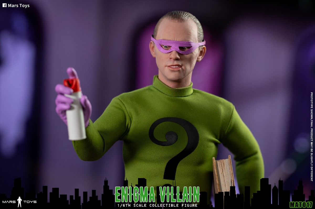Mars Toys MAT017 1/6 Bat Man 1966 The Riddler Collectible Male