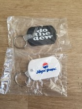 Keychains Vintage New Pepsi And Dew
