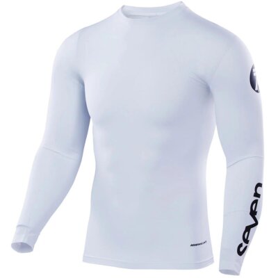 Seven MX Kids Unterziehshirt Langarm Zero Staple Compression Weiß