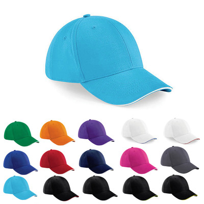 Beechfield Sandwich-Cap ATHLEISURE 6 PANEL CAP Basecap Kappe Neu B20