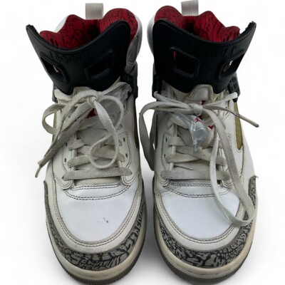 Jordan Spizike White Cement 315371-122‎ Basketball Shoe Sneaker Mens Size 9.5 Jordan Spizike White Cement 315371-122 Basketball Shoe  main image 2