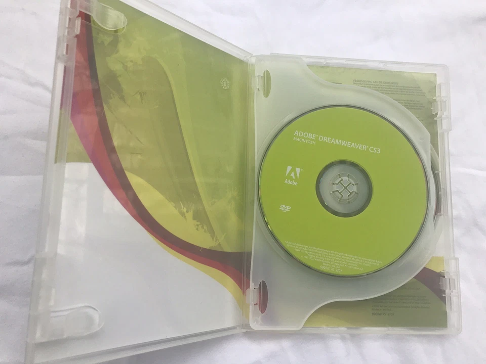Adobe Dreamweaver CS3 for Mac OS X Leopard Disc - Image 2 of 2