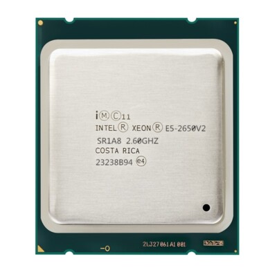 Intel Xeon E5-2650 V2 2.6GHz 8 Core 16 Threads LGA2011 SR1A8 CPU Processor