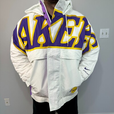 Nike x AMBUSH NBA Collection Unisex Lakers Jacket Nylon Nike x AMBUSH NBA Collection Unisex Lakers Jacket Nylon