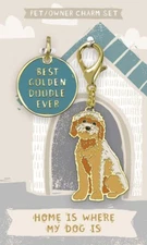 Goldendoodle Collar Tag and Charm Set