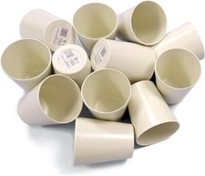 Bamboo Fibre Water Pots - Durable Cups for Painting, Art & School - Pack Of 12