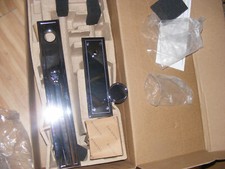 Baldwin Hollywood Hills Full Plate Dummy Door Handleset with Interior K008 Knob