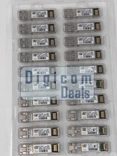 LOT OF 20 Genuine Cisco SFP-10G-SR V03 10GBASE-SR SFP+ Transceiver Module