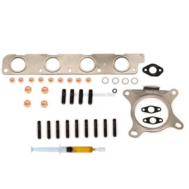 Kit de montaje turbocompresor apto 07-13 Audi A3 Volkswagen Passat Seat Skoda 1.8 2.0 Foto 3 de 4