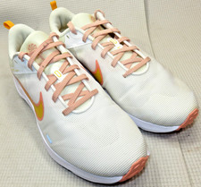 Nike Downshifter 12 DD9294-101 White Running Shoes Sneakers Womens Size 9