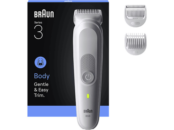Afeitadora corporal - Braun BodyGroomer Series 3 BG3530