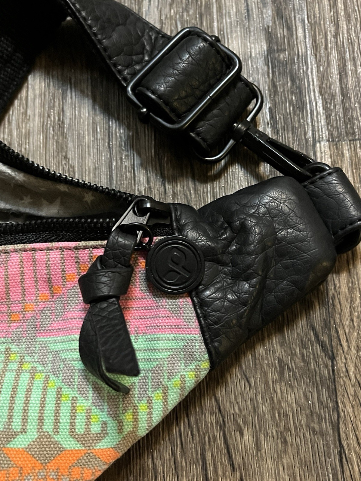 Pistil Bright Geometric Patterned Adjustable Wais… - image 5