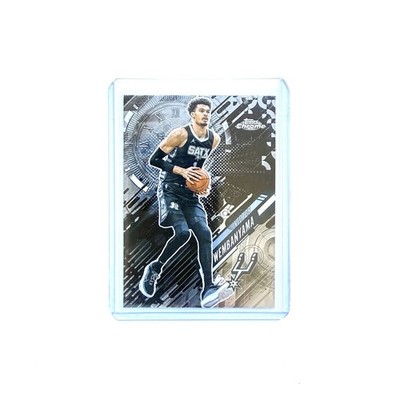 2025-26 VICTOR WEMBANYAMA Topps Chrome 'Go Time' NBA Basketball Card #GT-11