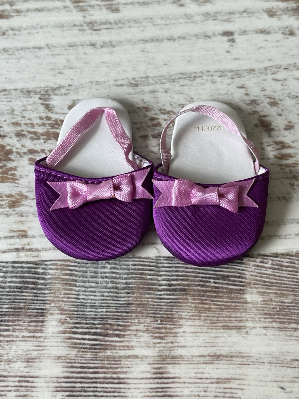 SAOLA Pigiama American Girl Doll REBECCA raso 18" bambola pantofole scarpe solo 2015