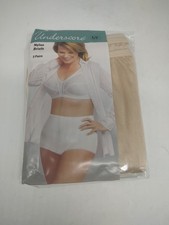 SIZE L/7 Underscore 3 Pack Womens Nylon Briefs Panties Nude Color JCPenney NEW
