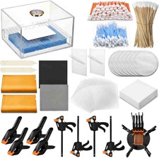 539 Pcs Card Flattening Tool Kit Trading Card Repair Accessory Grading Cleaning