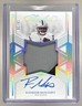 Raheem Mostert 2025 Panini Flawless #23 Silver Star Patch Auto /20