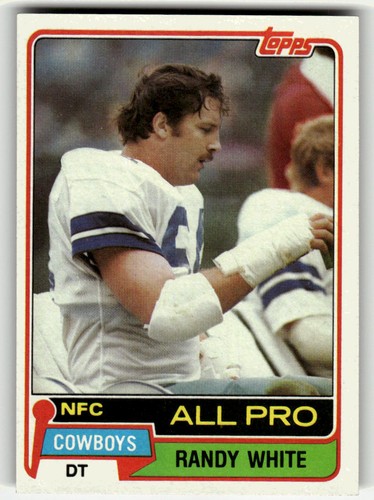 Randy White #470 1981 Topps card