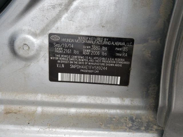 Б/у генератор переменного тока подходит: 2015 Hyundai Elantra Sdn ID 373002E700 класс B - Изображение 2 из 4