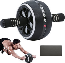 AB Wheel Roller, Exercise Abdominal Wheel Fitness for Gym  Home, Work-Out Stren