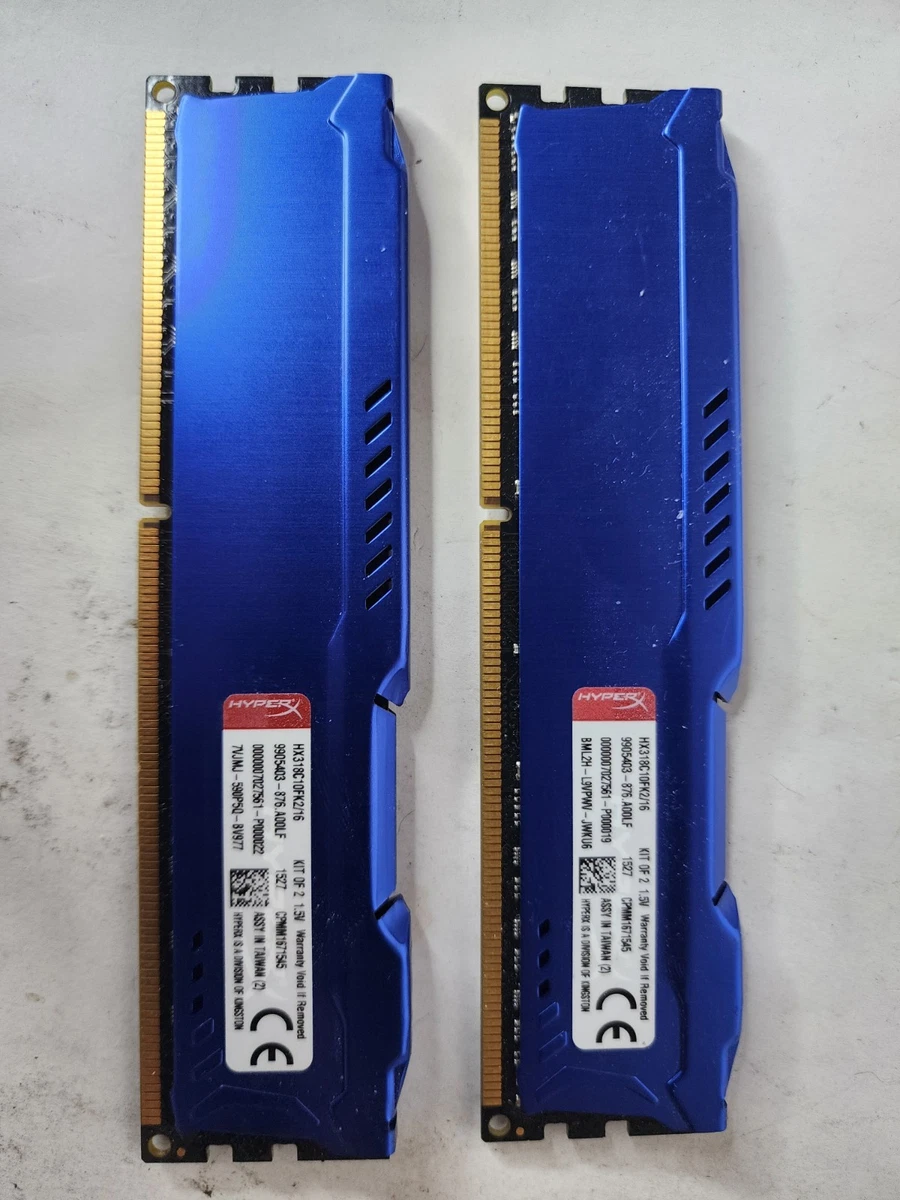 HyperX DDR3 SDRAM 8 GB Capacity per Module Memory (RAM) for sale