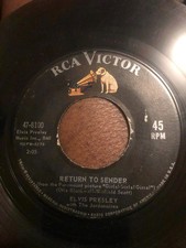Elvis Presley on RCA  47-8100