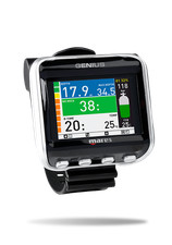 Mares GENIUS Dive Computer - Wrist with Air Integration - Black