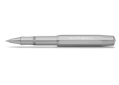 Kaweco AL Sport Gel Roller Pen - 0.7 mm - Raw Aluminum Body 10000665 NEW