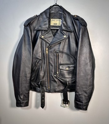 Schott Perfecto 611h Horsehide Lederjacke Bikerjacke 44 L XL D-Pocket Buco J22