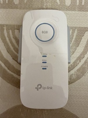 TP-LINK RE580 Dual-Band MU-MIMO Wi-Fi Range Extender 2.4/5GHz White Ethernet