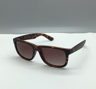 BROWN RB4165 RAY-BAN JUSTIN MAN SUNGLASSES (RB4165 54-16 145MM)