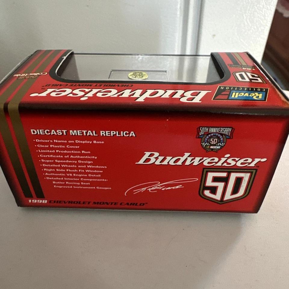 1998 年 REVELL 百威 50 周年雪佛兰蒙特卡罗压铸带支架 — 第 4/4 张图片