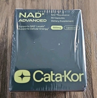 Cata-Kor NAD+ Advanced - NAD+  Supplement for Skin Aging Support, Energy, Health