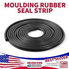 Black Rubber U Channel Edging Trim Seal Door Window Edge Protector Strip U-shape
